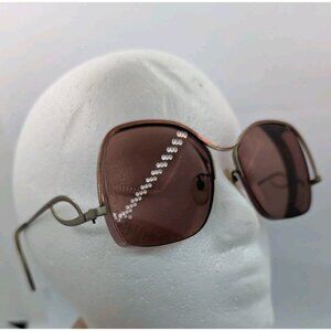 Vintage Swank Optical Lyric 406 Frames 140 Pink Tint 56-16-140 Eyewear